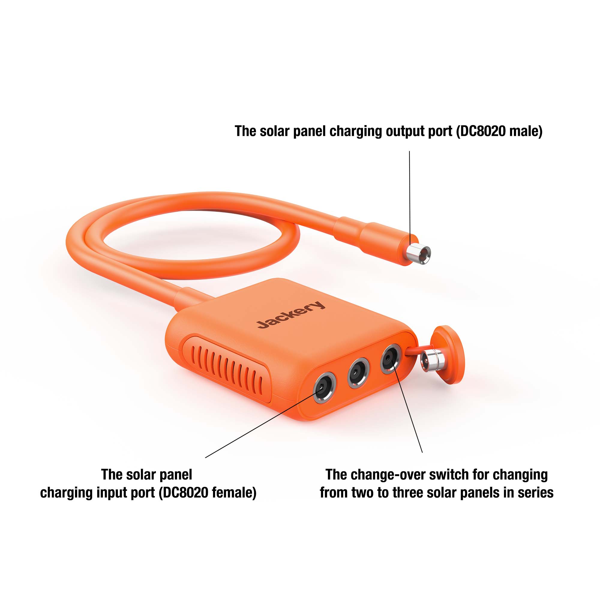 Solar Panel Connector Kit for Jackery Generators | Weatherproof & Durable