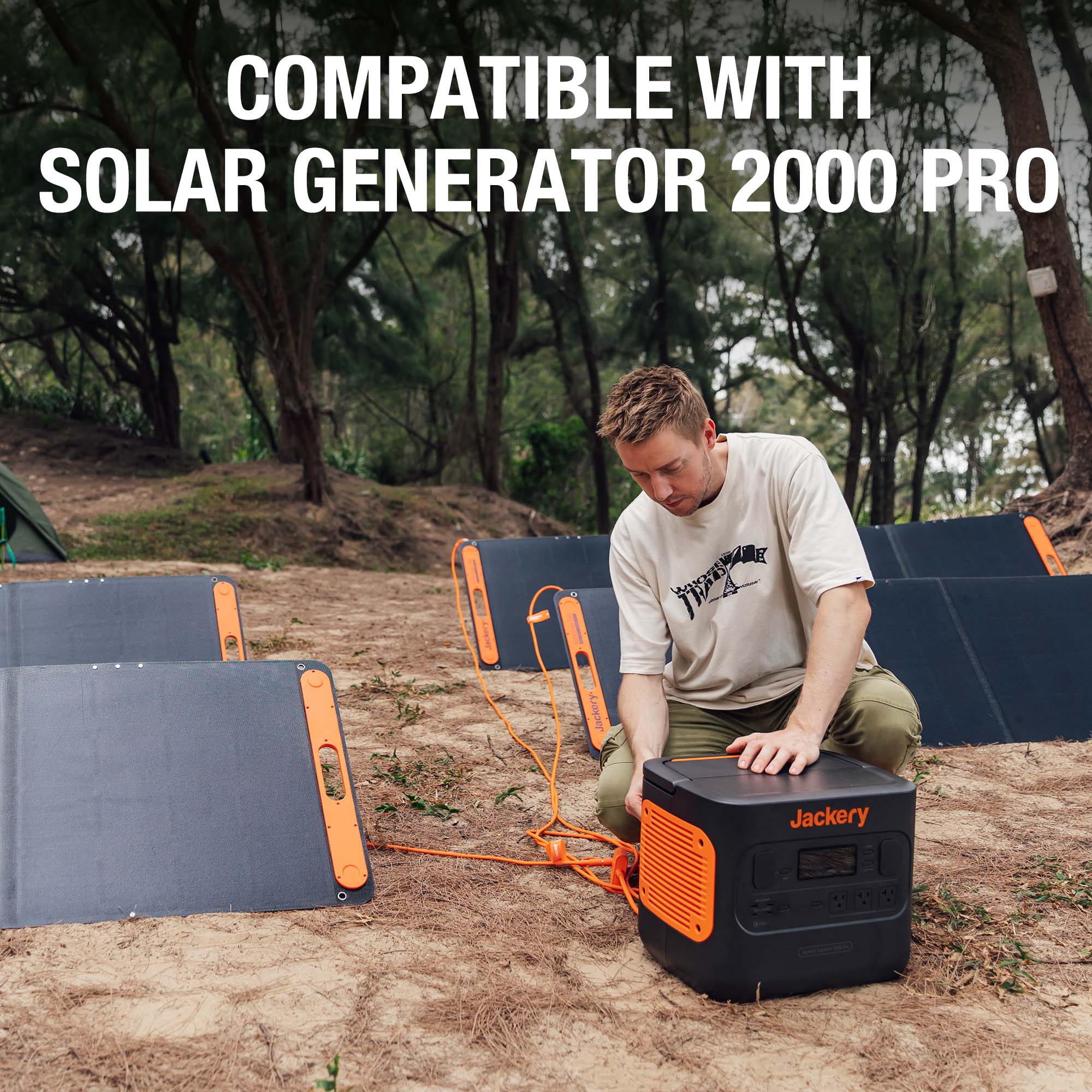 Solar Panel Connector Kit for Jackery Generators | Weatherproof & Durable