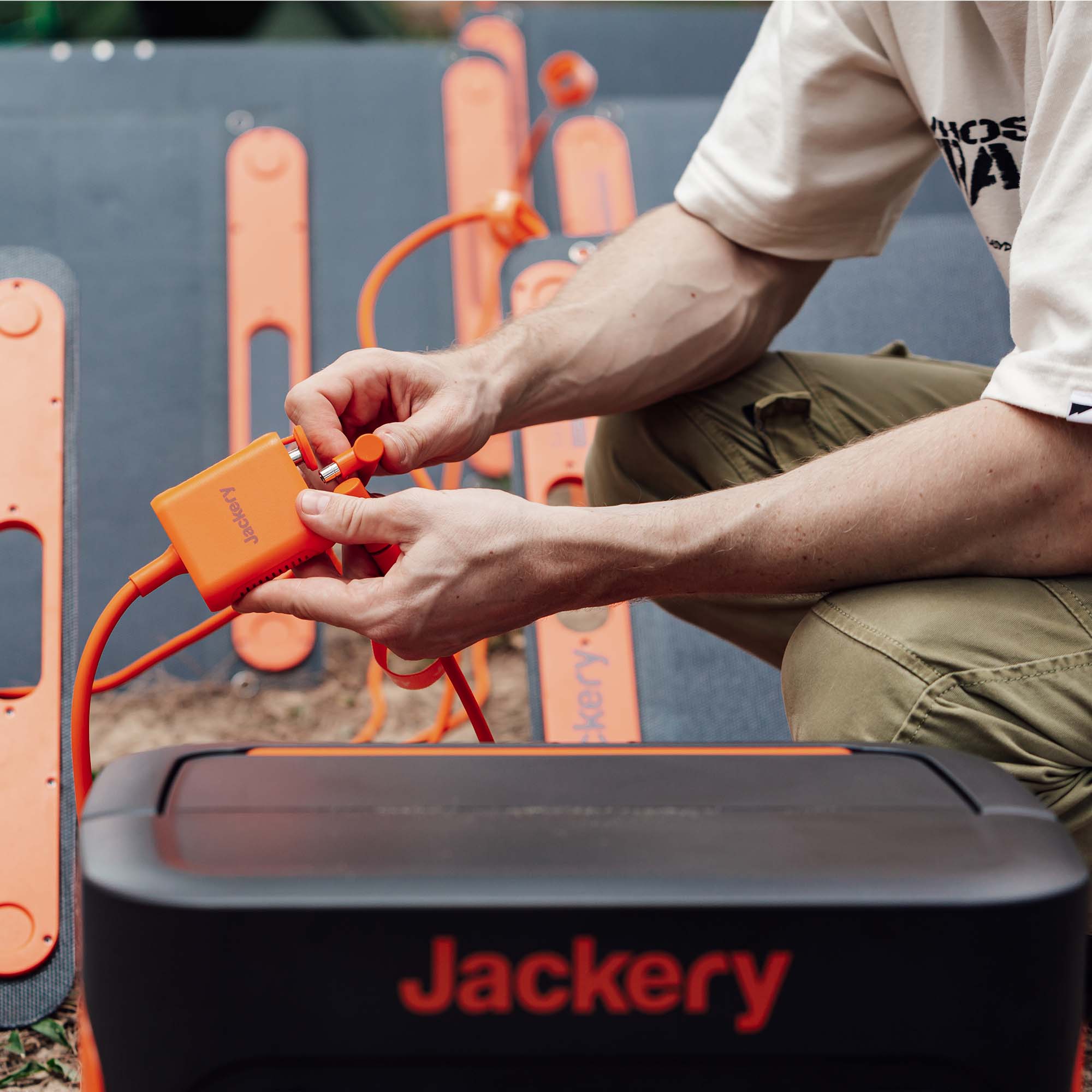 Solar Panel Connector Kit for Jackery Generators | Weatherproof & Durable