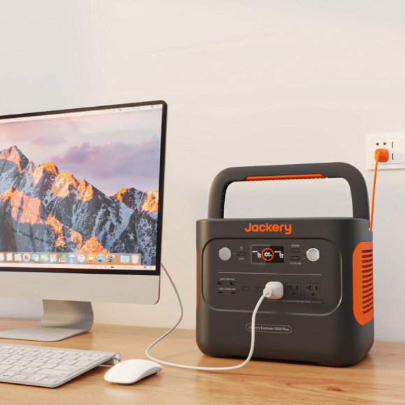 Portable Power Station 1264Wh with Solar Charging | Jackery Explorer 1000 Plus (Refurbished)