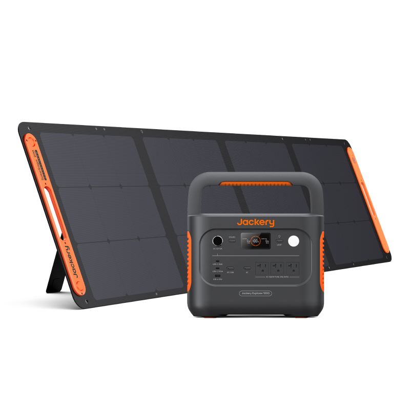 1070Wh Portable Power Station with 1500W Output & Fast Charging | Jackery Explorer 1000
