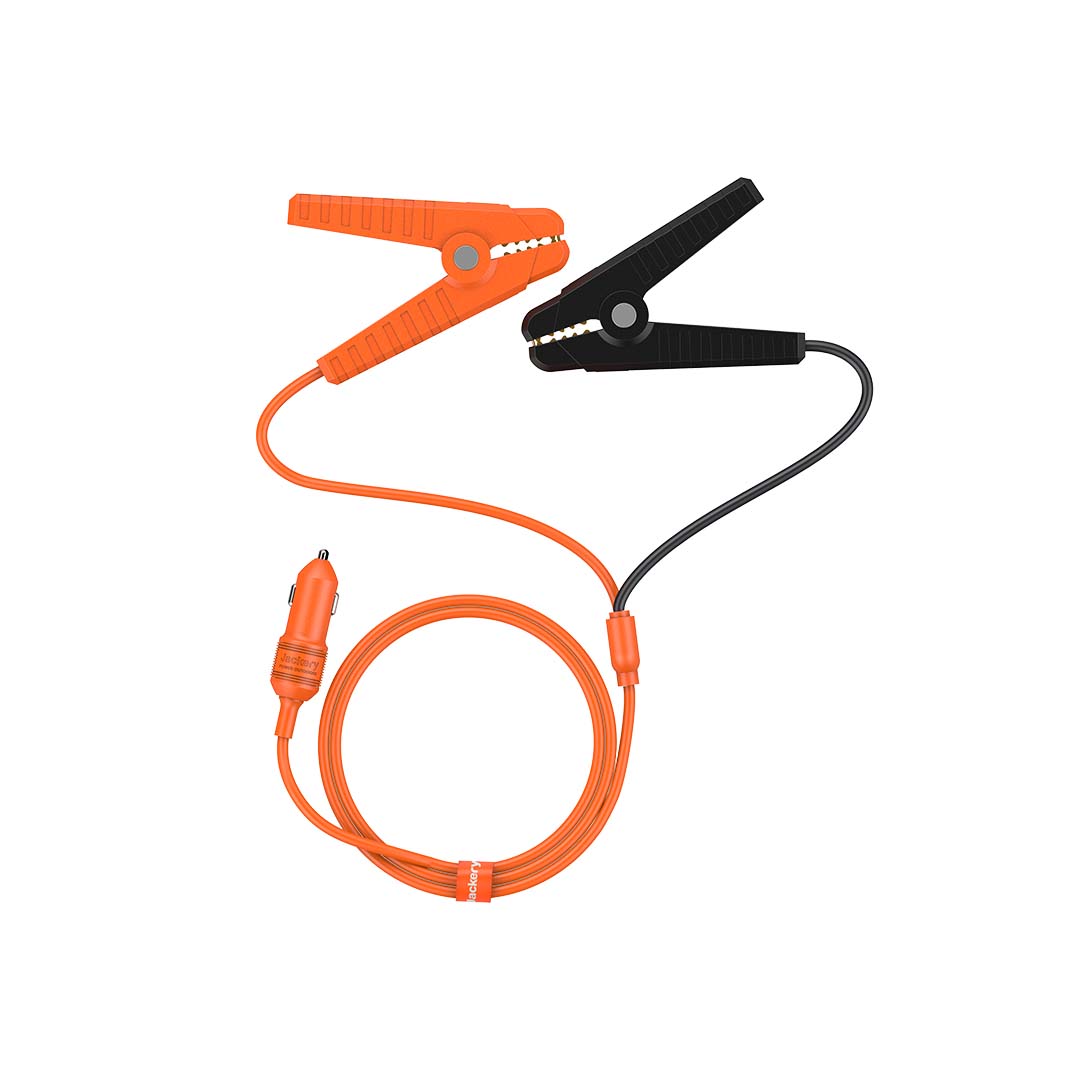 12V Car Battery Charging Cable with Alligator Clips | Jackery