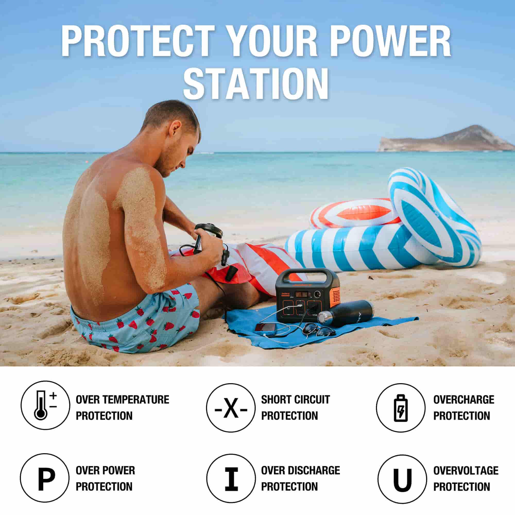 Portable Power Station 240Wh with AC Outlet & Fast Charging | Jackery Explorer 240