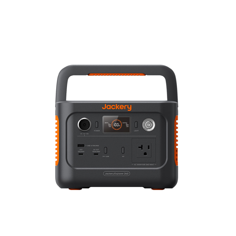 Portable Power Station with Fast Charging & 10-Year Battery Life | Jackery Explorer 240 v2 (Refurbished)