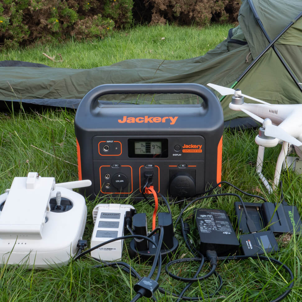 Refurbished Portable Power Station 500W for Camping & Emergencies | Jackery Explorer 500