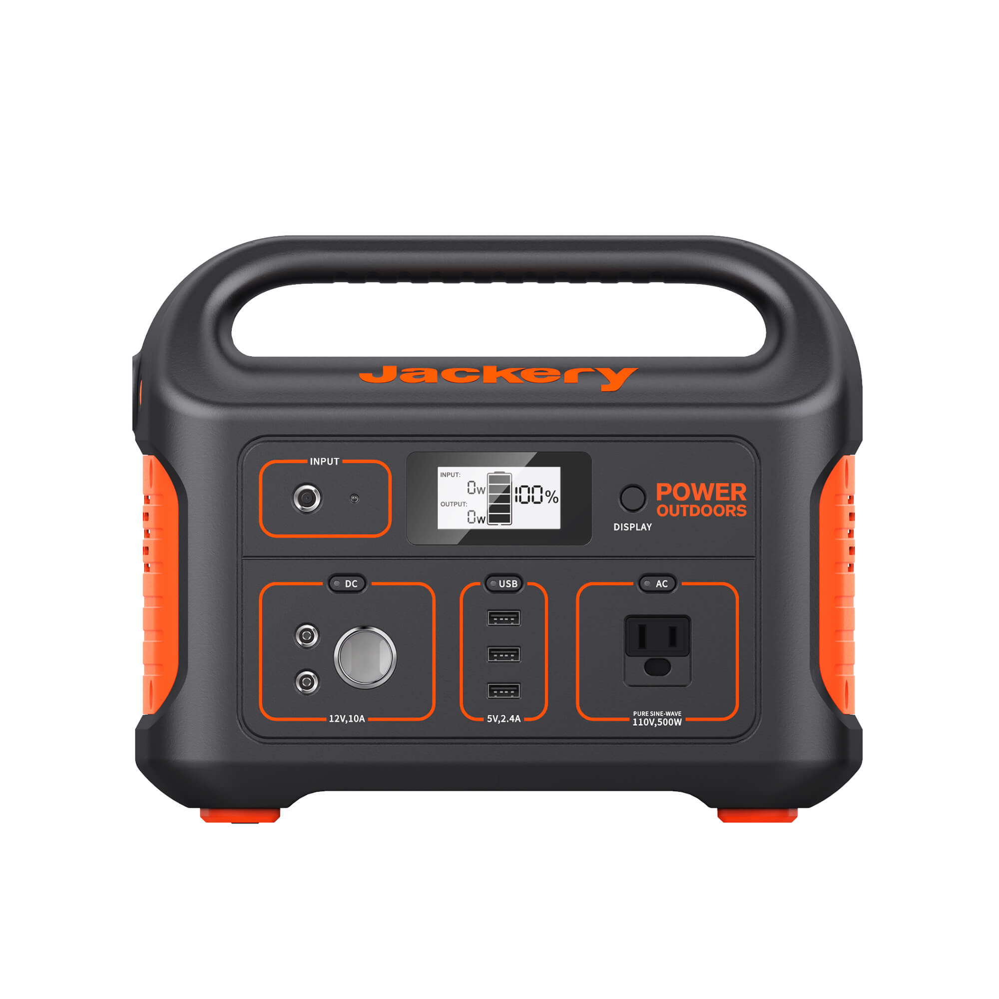 Portable Power Station 550Wh for Camping & Emergencies | Jackery Explorer 550