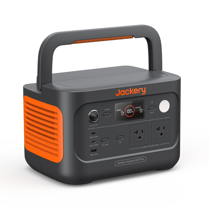 Portable Power Station 632Wh with 800W Output | Jackery Explorer 600 Plus