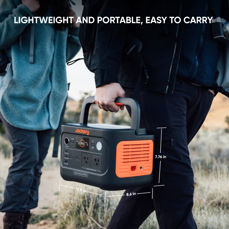 Portable Power Station 632Wh with 800W Output | Jackery Explorer 600 Plus