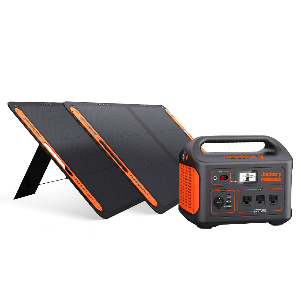 Portable Solar Generator 1000W with Pure Sine Wave | Jackery 1000