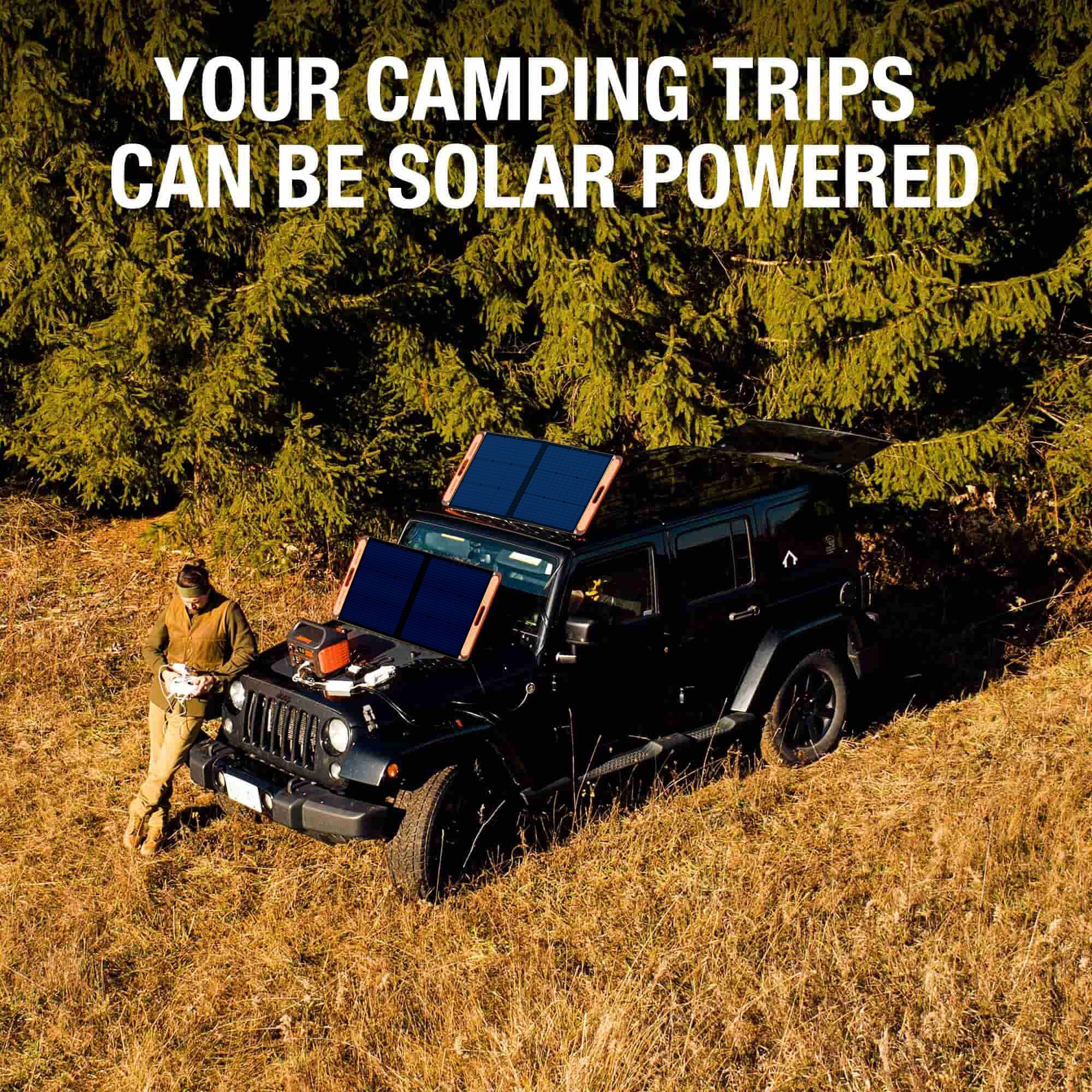 Portable Solar Generator 1000W with Pure Sine Wave | Jackery 1000