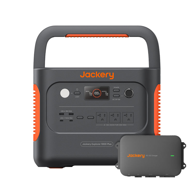Portable Solar Generator 1264Wh with LiFePO4 Battery | Jackery 1000 Plus