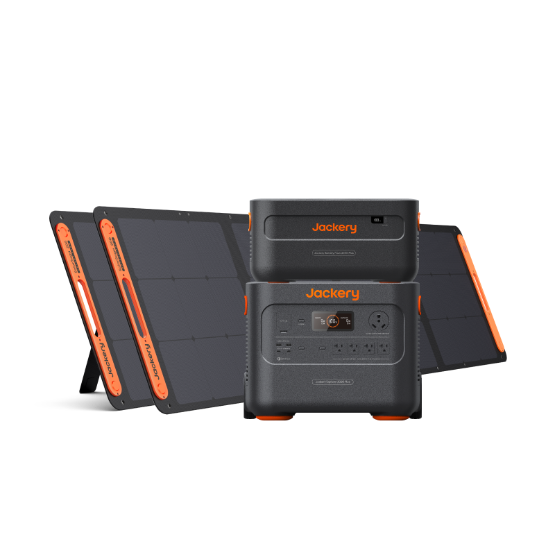 Portable Solar Generator 2000W with LiFePO4 Battery & Fast Charging | Jackery 2000 Plus