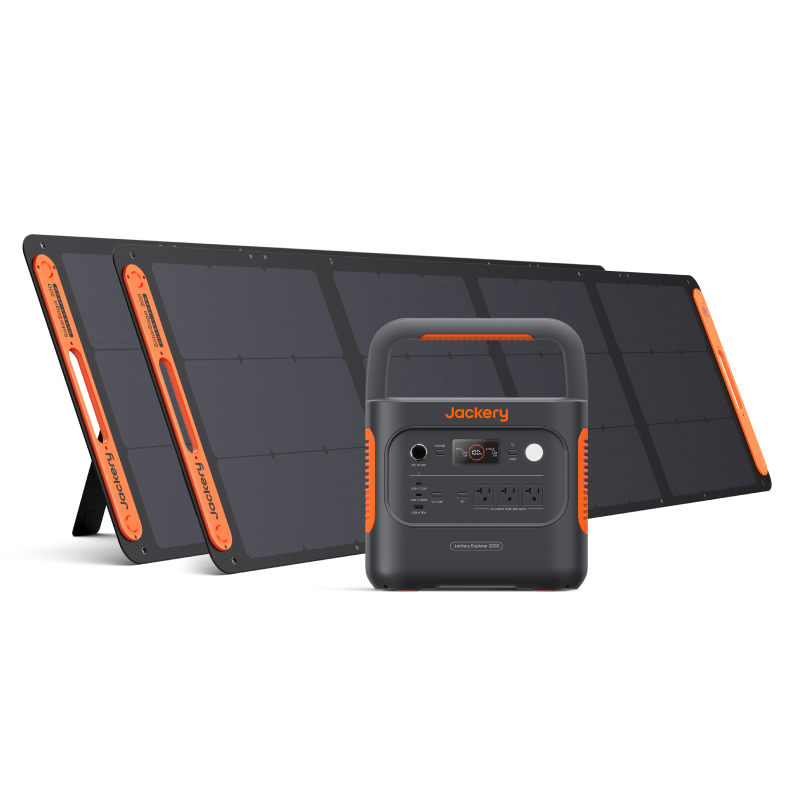 Portable Solar Generator 2000W for Home & Emergencies | Jackery v2