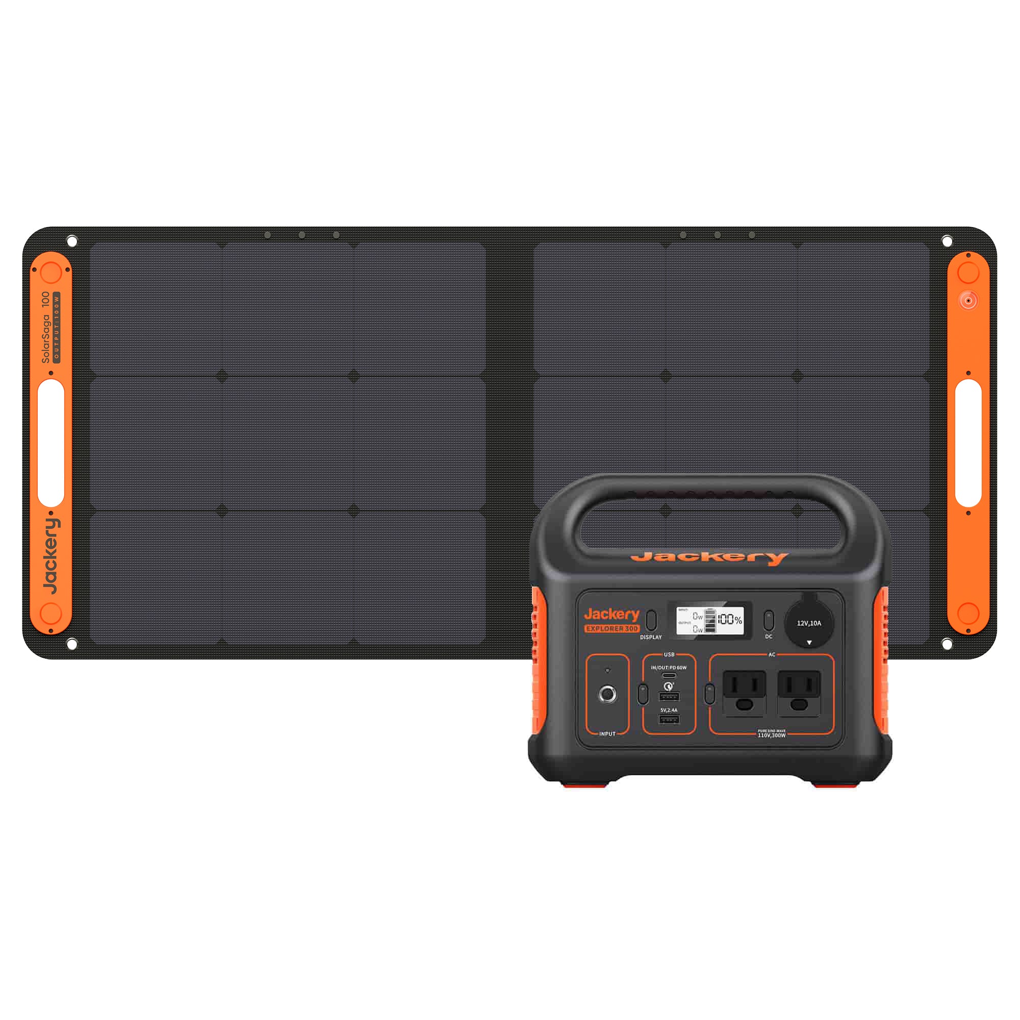 Portable Solar Generator 293Wh for Camping & Outdoors | Jackery 300