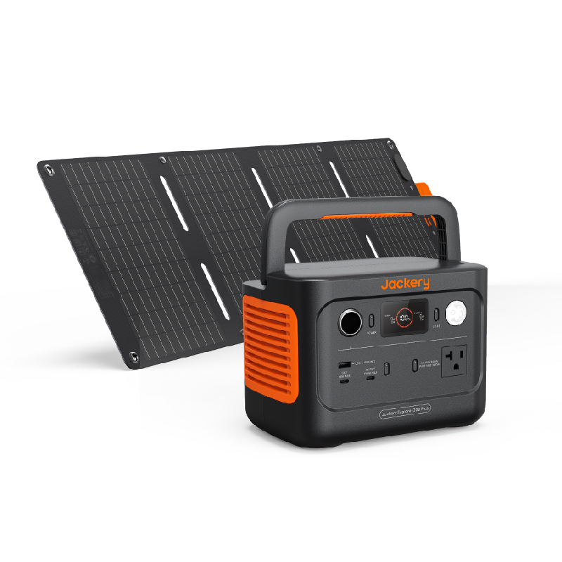 Portable Solar Generator with Fast Charging & Smart App Control | Jackery 300 Plus (Refurbished)