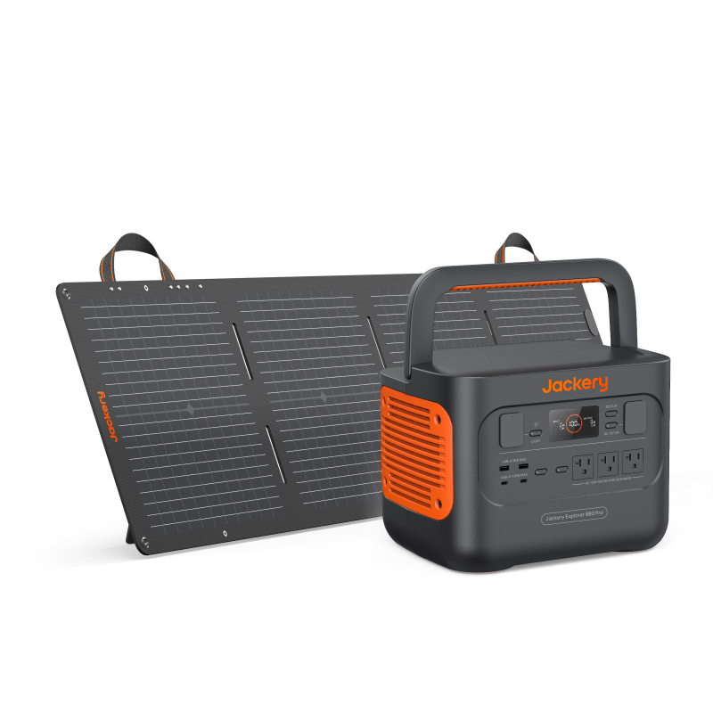 880Wh Solar Generator with 1000W Output & Fast Charging | Jackery 880 Pro (Refurbished)