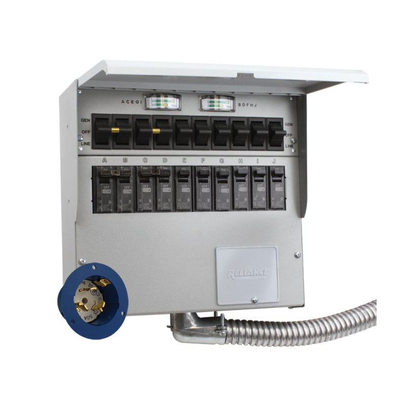 Manual Transfer Switch for Jackery 5000 Plus | Safe Backup Power Solution