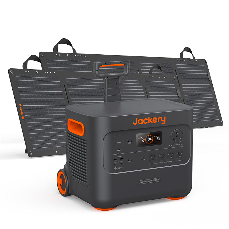 Expandable Solar Power Station 6,000W for Heavy-Duty Devices | Explorer 2000 Plus