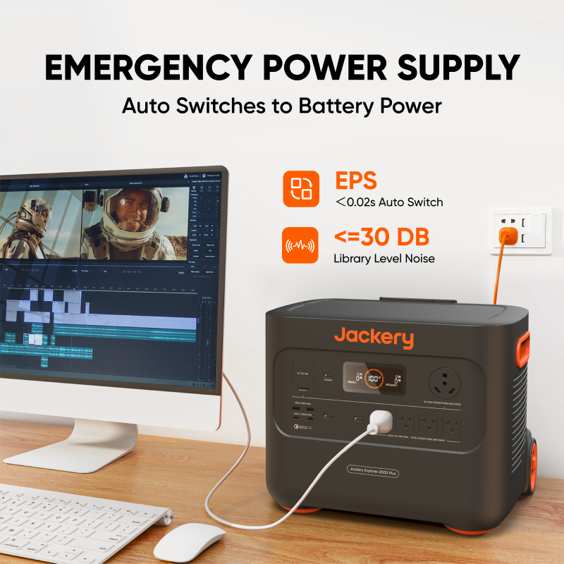 Expandable Solar Power Station 6,000W for Heavy-Duty Devices | Explorer 2000 Plus