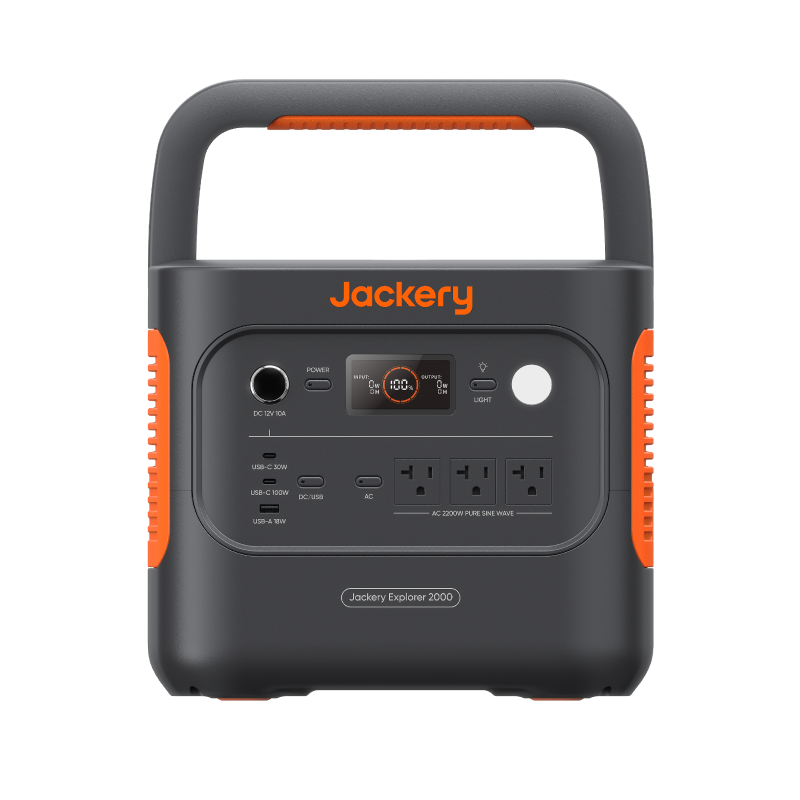 Portable Power Station 2042Wh with LiFePO4 Battery & UPS Backup | Explorer 2000 v2