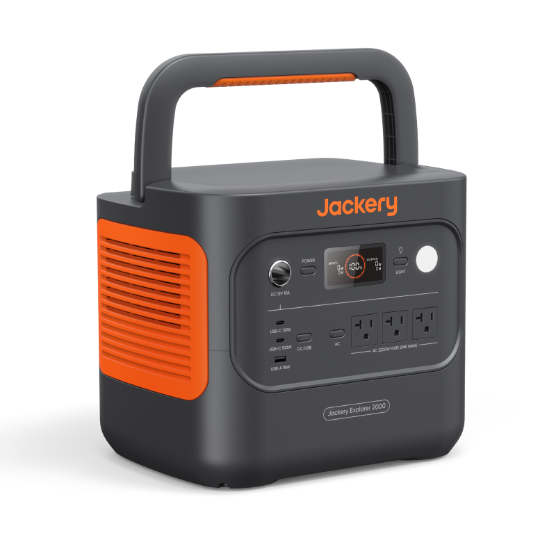 Portable Power Station 2042Wh with LiFePO4 Battery & UPS Backup | Explorer 2000 v2