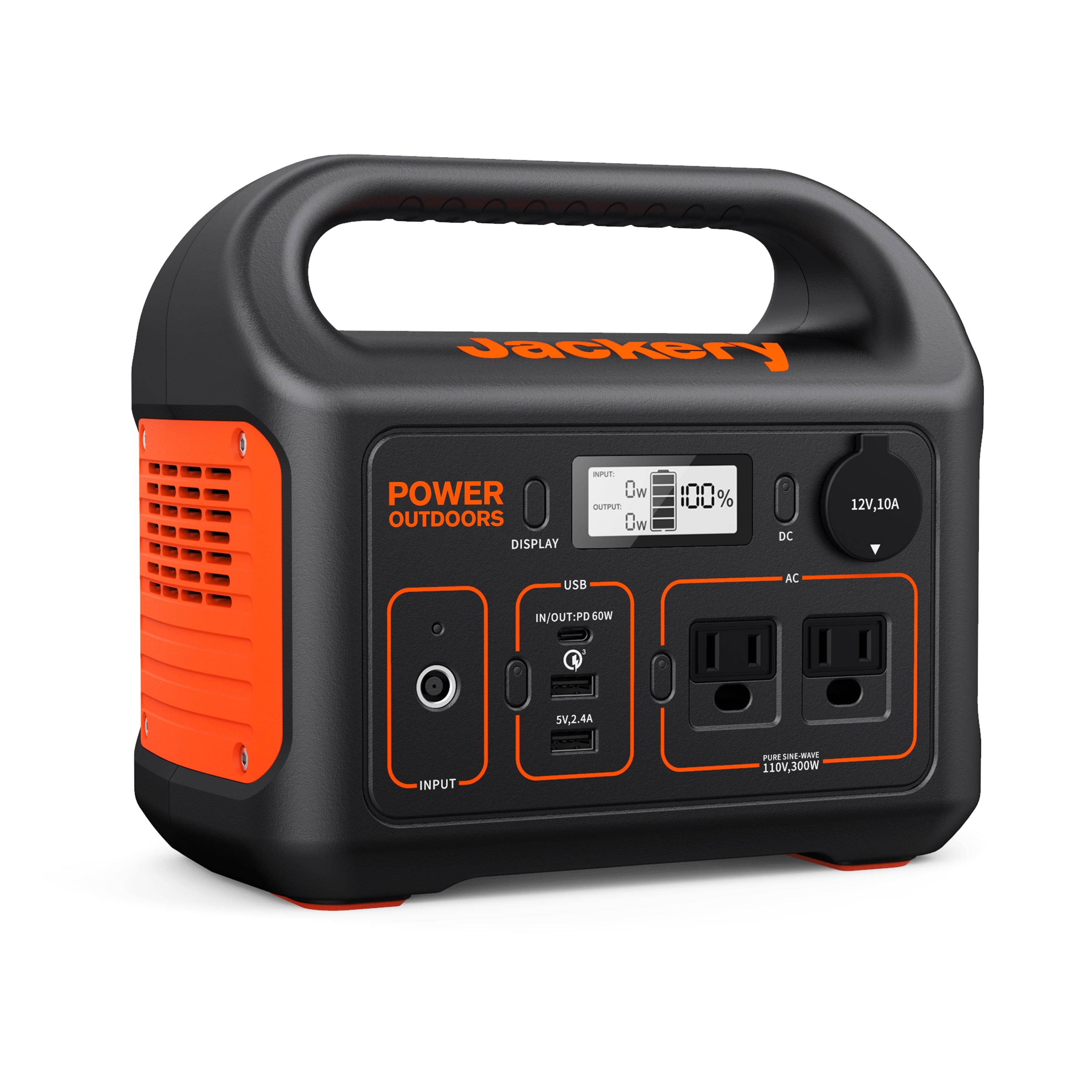 Portable Power Station 290Wh with Solar Charging & 6 Outputs | Explorer 290 Plus (Refurbished)